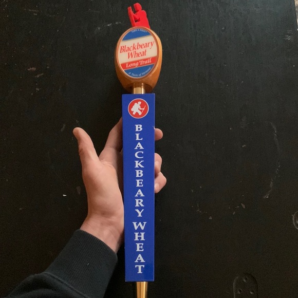 Long Trail Ale Blackberry Wheat beer tap handle - Picture 1 of 3
